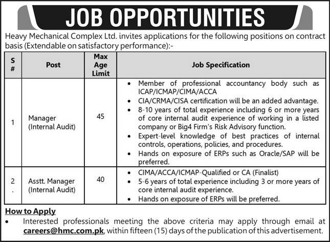 Heavy Mechanical Complex LTD Jobs 04-05-2025